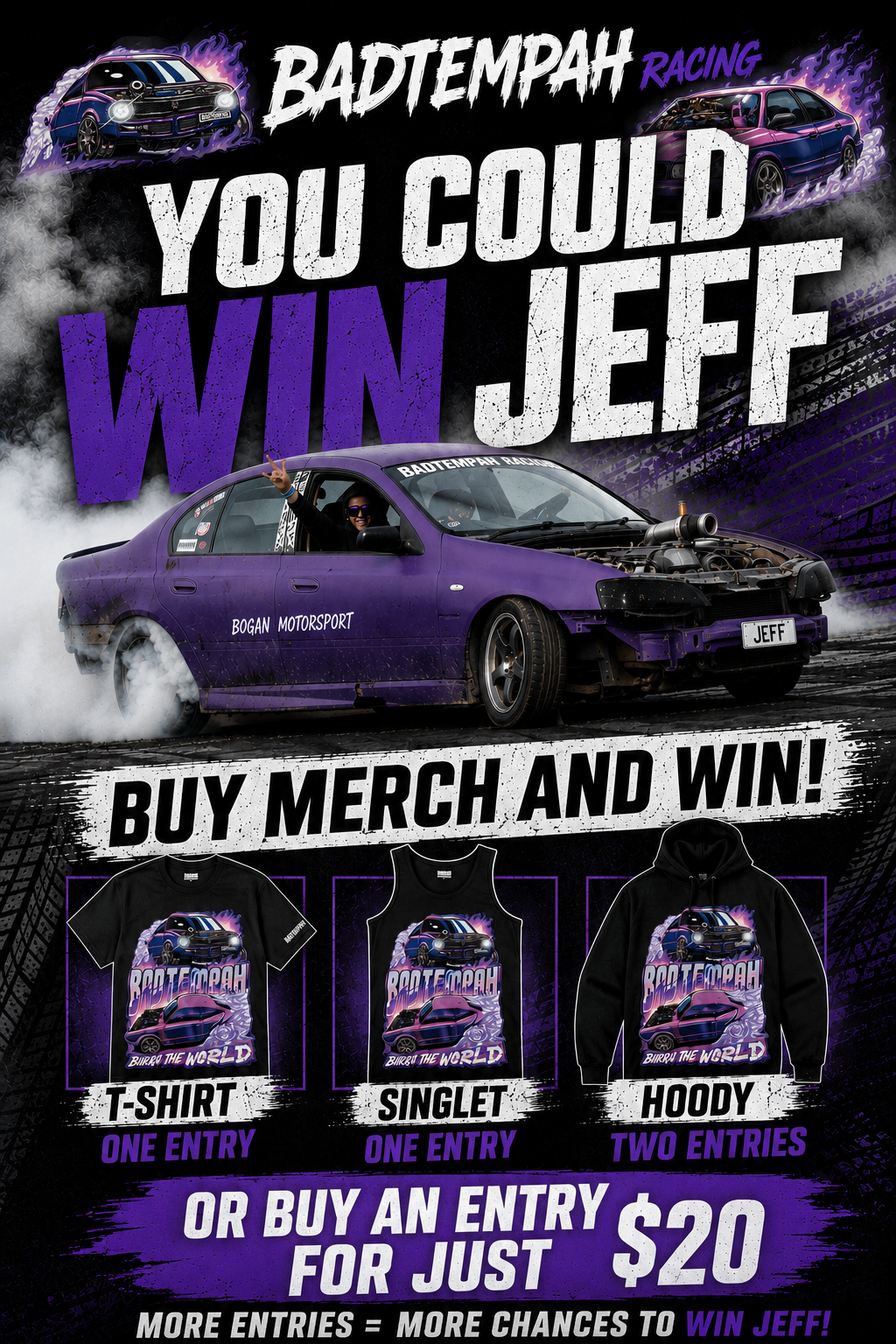 Ticket to WIN JEFF